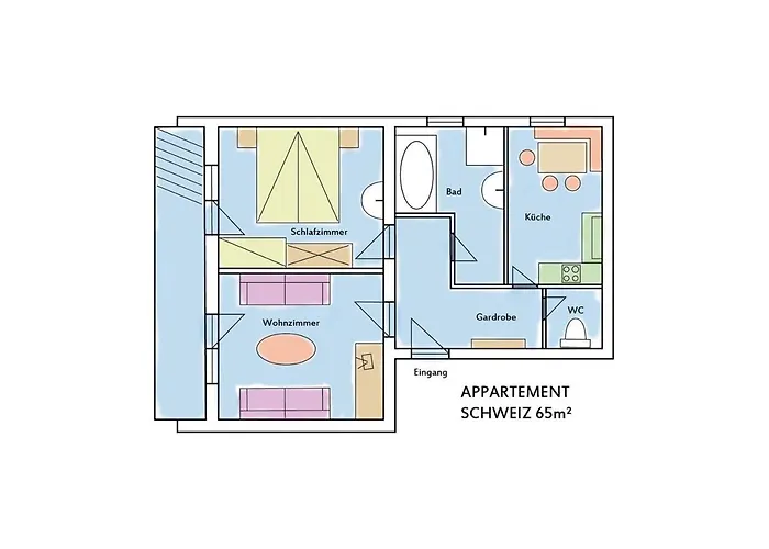 Drei Sonnen Reihan Apartament *